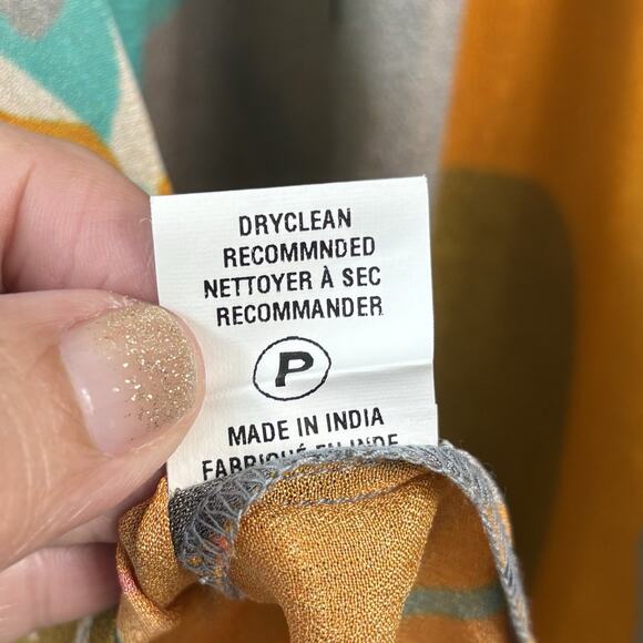 Bl^nk London Anthropologie Miranda Peasant Blouse Extra Small Oversized Balloon - Picture 8 of 12